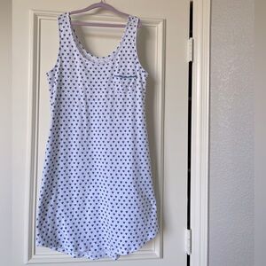 Roller Rabbit Alba Sleep Dress Blue Heart